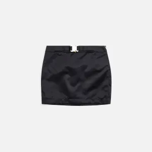 1017 ALYX 9SM  Buckle Satin Skirt - Black