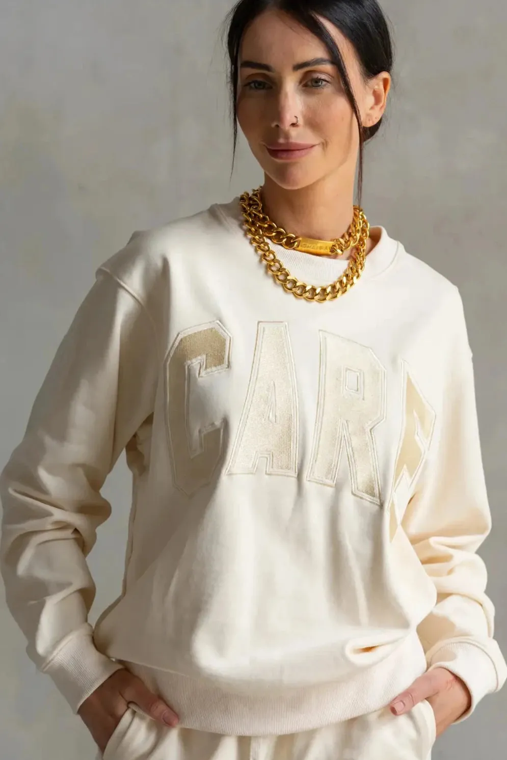 CARE TUCKER: Care Classic Crewneck Sweatshirt