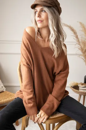 Comfy Billie Caramel - Trui