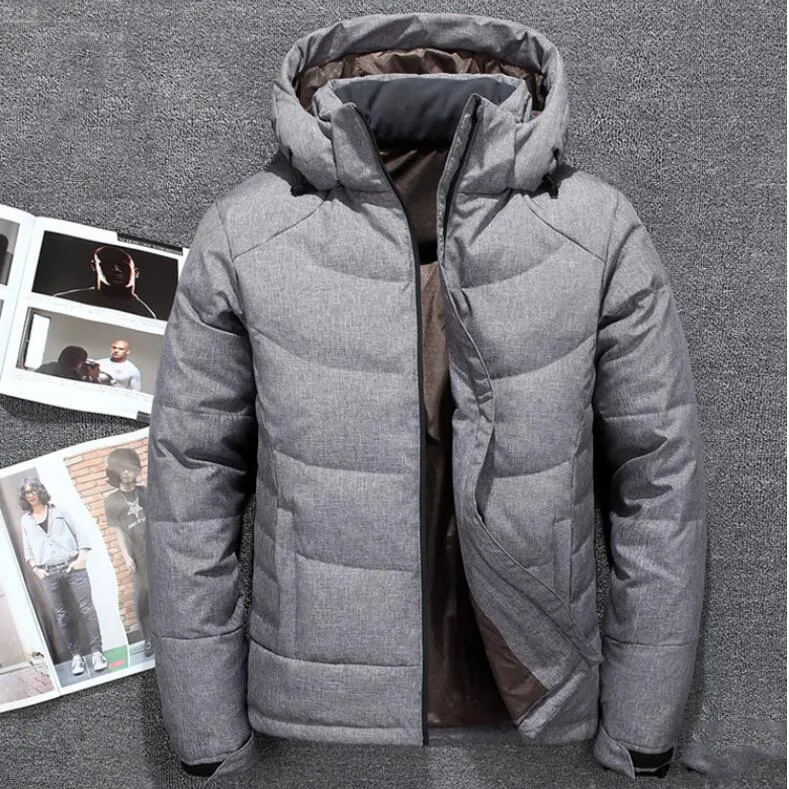 New Winter Jacket Men Warm Cotton Parka Men Casual