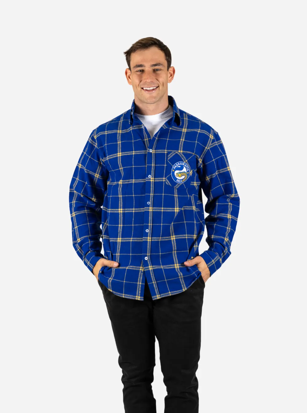 Parramatta Eels Mustang Flannel Shirt