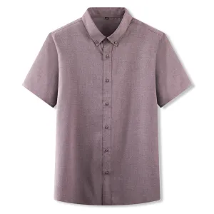 Pologize™ Short Sleeve Thin Button Shirt