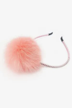 Pom Pom Girls Headband - Pink