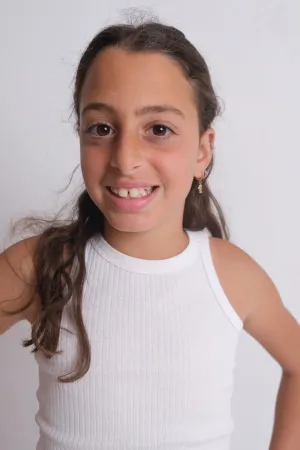 White Ribbed Tank Top